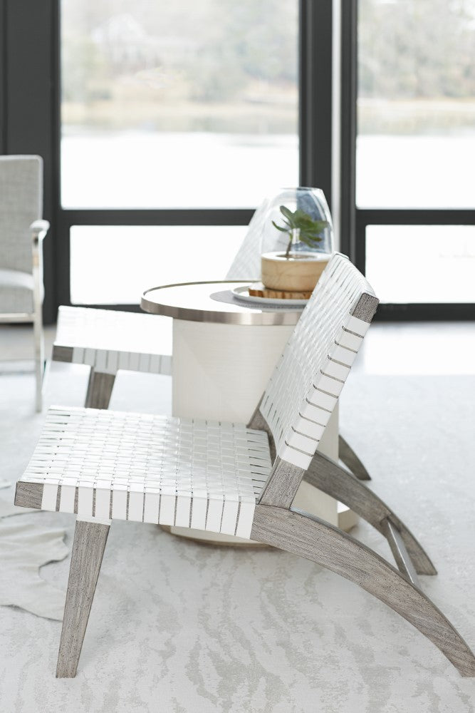 Bernhardt - Axiom Round Chairside Table - 381125 veiw 5