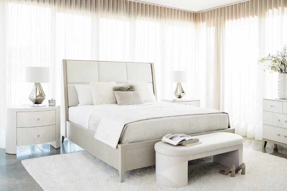 Bernhardt - Axiom Upholstered Headboard Panel Queen Bed - K1088 veiw 9