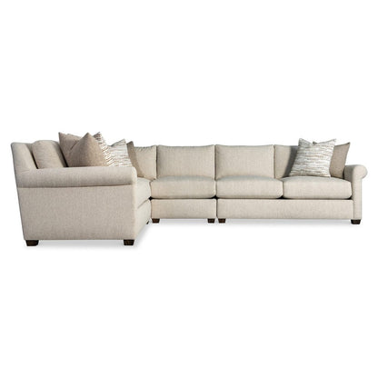 Bernhardt - Barnes 4-Piece Fabric Sectional in Beige - K2265 view 2