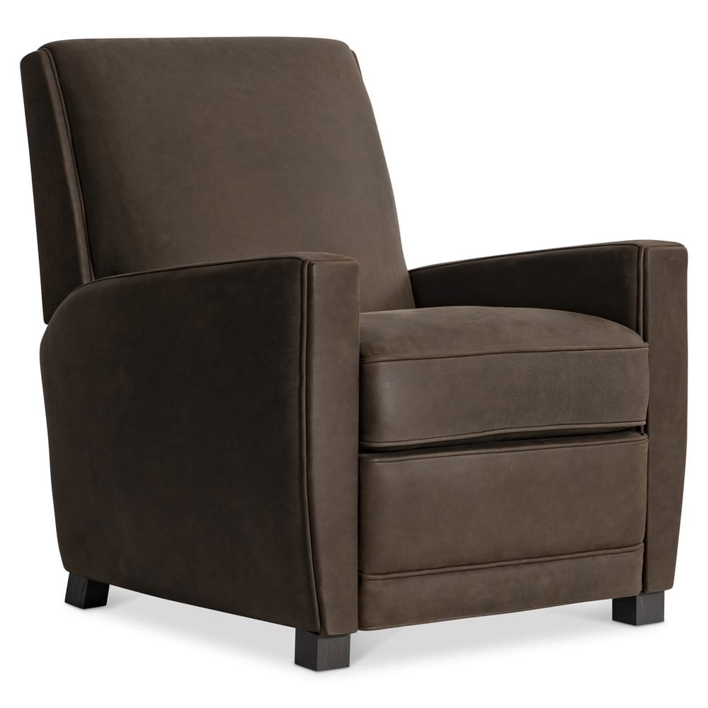 Bernhardt - Bastille Leather Recliner, Brown - 103RLQO view 1