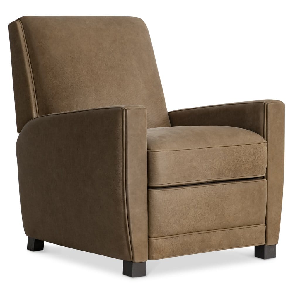 Bernhardt - Bastille Leather Recliner, Tan - 103RLMO view 1