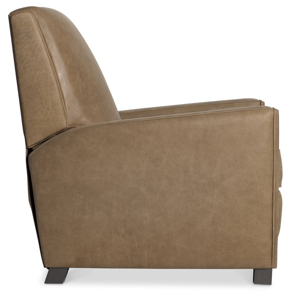 Bernhardt - Bastille Leather Recliner, Tan - 103RLMO view 4