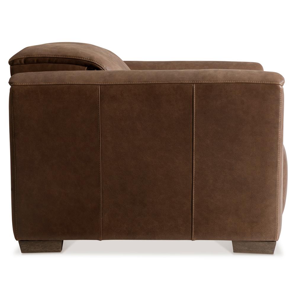 Bernhardt - Billings Leather Power Motion Chair in Brown - 522RLO veiw 4