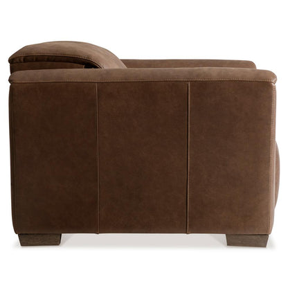 Bernhardt - Billings Leather Power Motion Chair in Brown - 522RLO veiw 4
