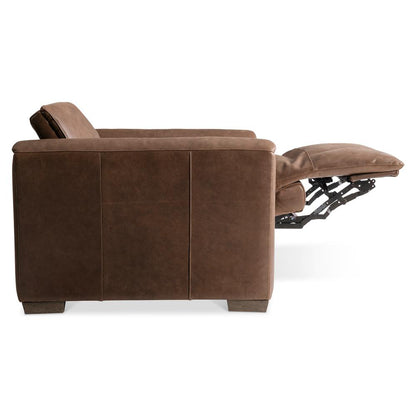 Bernhardt - Billings Leather Power Motion Chair in Brown - 522RLO veiw 5