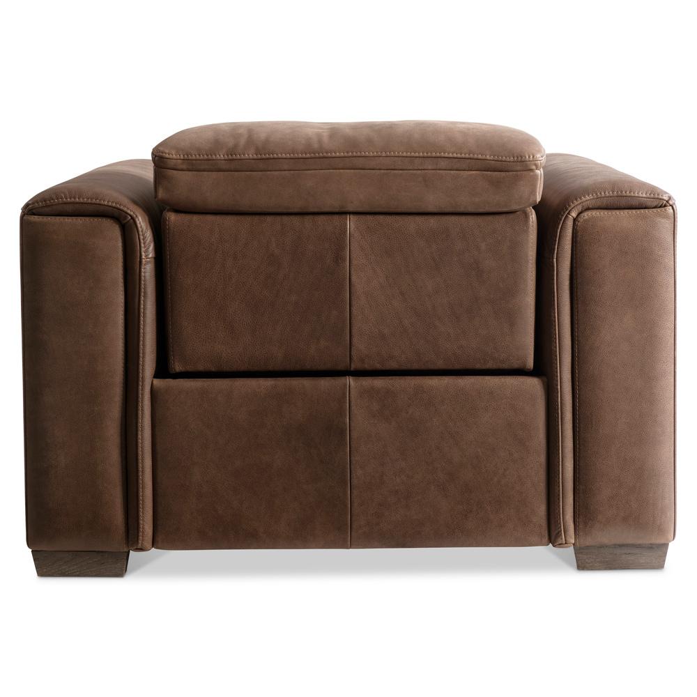 Bernhardt - Billings Leather Power Motion Chair in Brown - 522RLO veiw 6