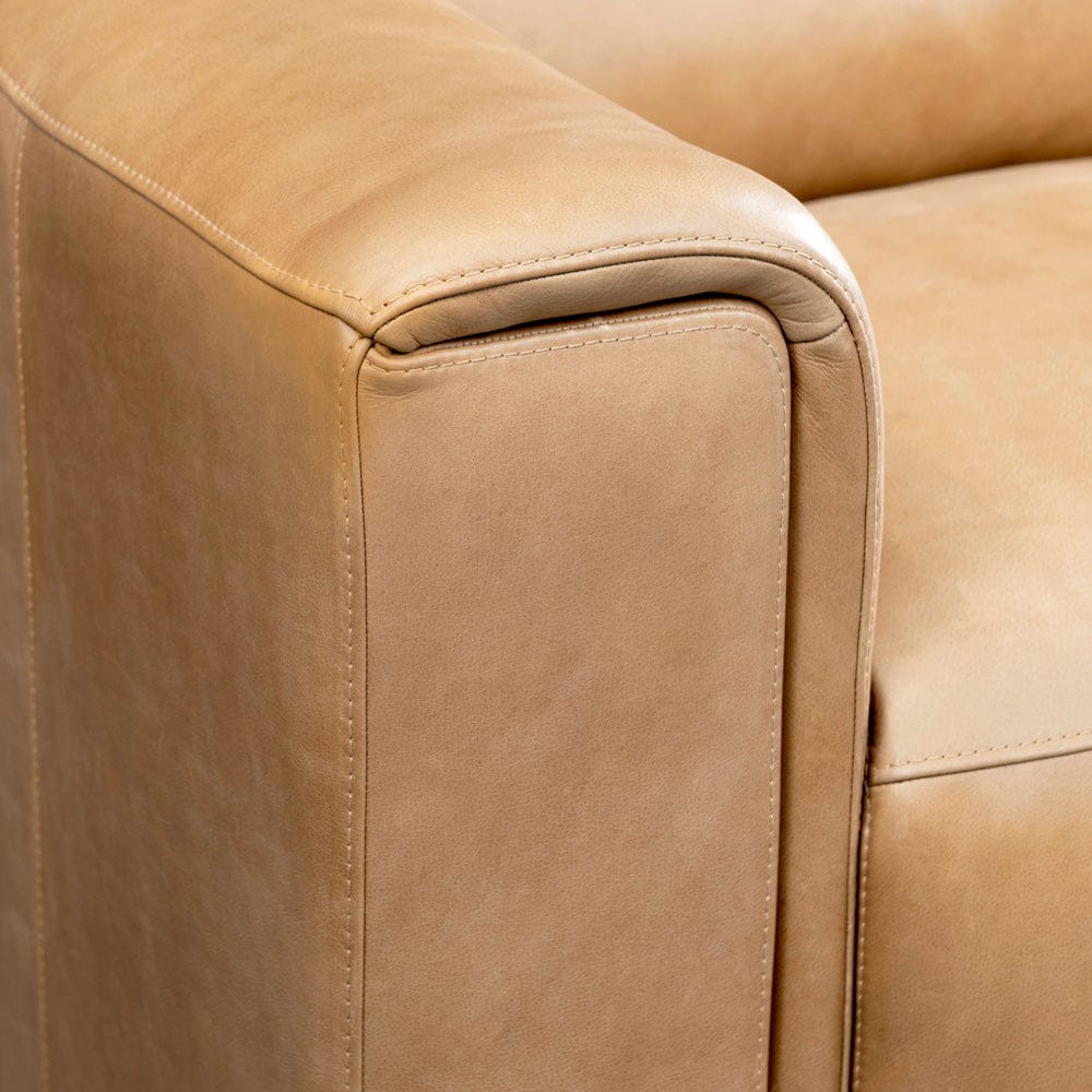 Bernhardt - Billings Leather Power Motion Sectional in Tan - K2248 view 5