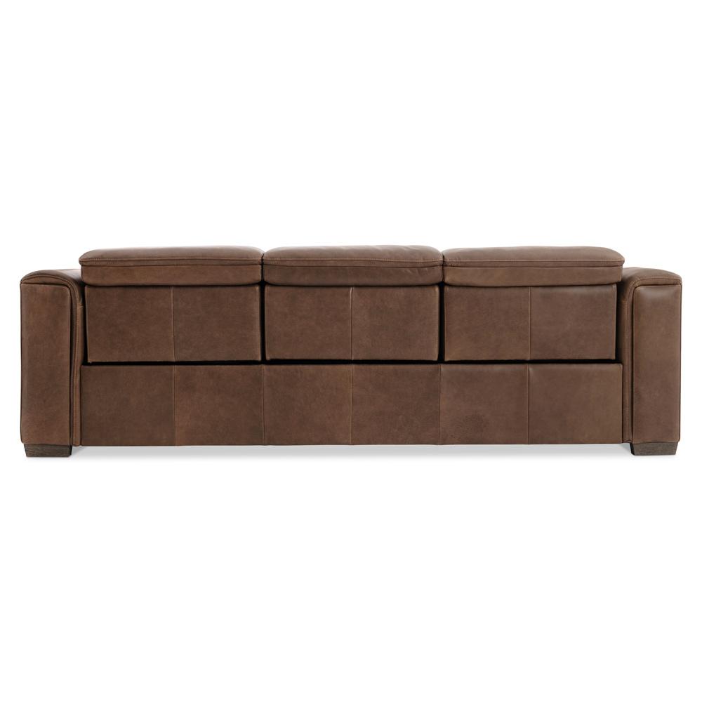 Bernhardt - Billings Leather Power Motion Sofa in Brown - 527RLO veiw 6