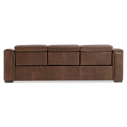 Bernhardt - Billings Leather Power Motion Sofa in Brown - 527RLO veiw 6