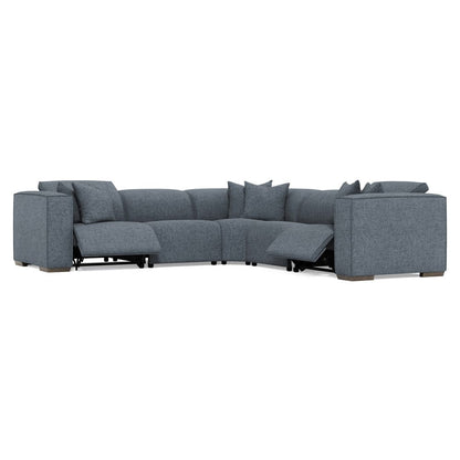 Bernhardt - Bliss Fabric 5-Piece Power Motion Sectional - K2183 view 2