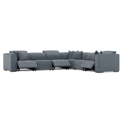 Bernhardt - Bliss Fabric 6 piece Power Motion Sectional - K2185 view 2