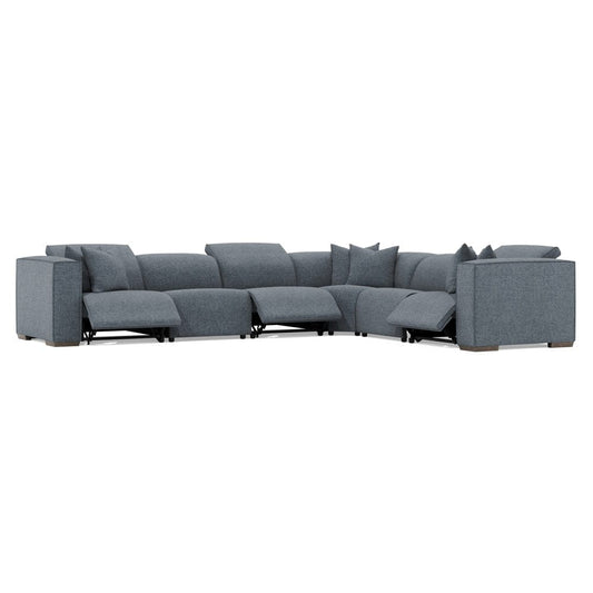 Bernhardt - Bliss Fabric 6 piece Power Motion Sectional - K2185 view 2