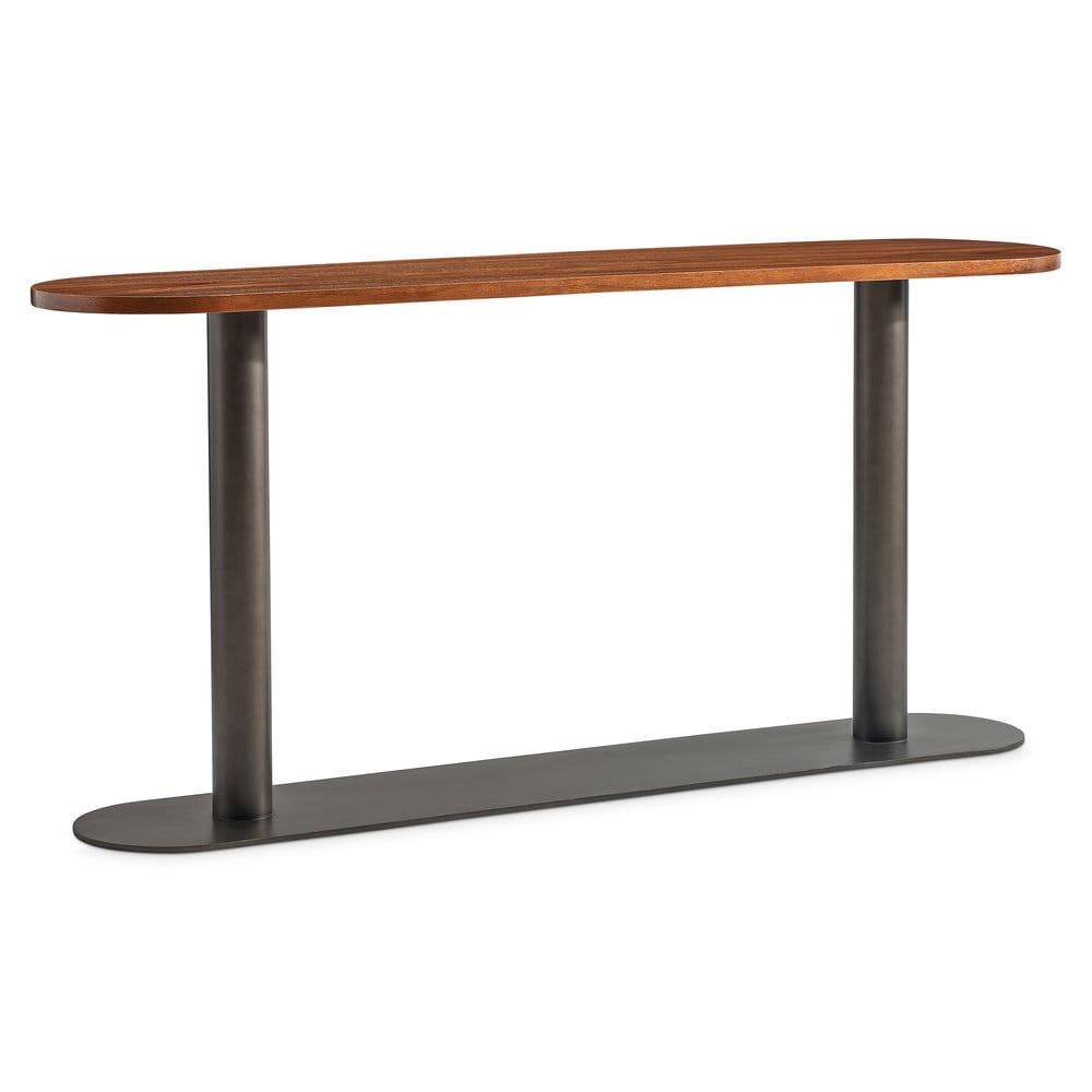 Bernhardt - Brasea Pedestal Console Table - 394914 view 1