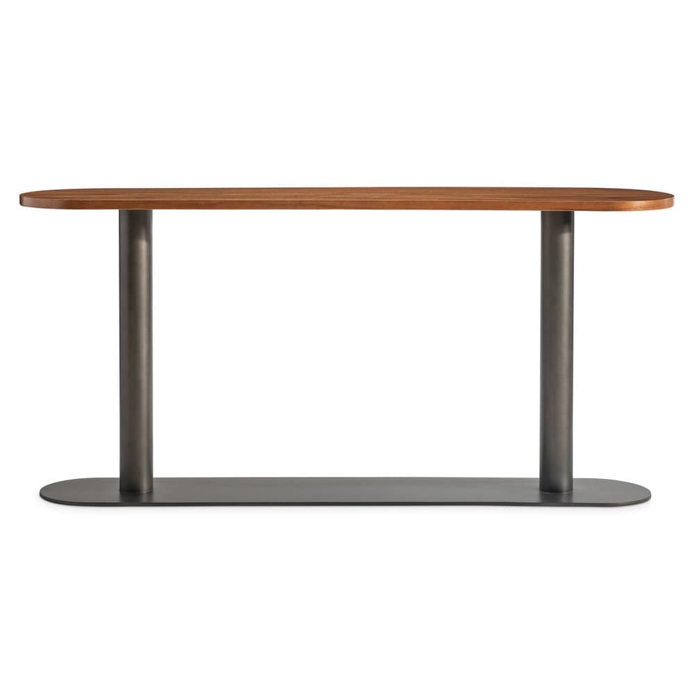 Bernhardt - Brasea Pedestal Console Table - 394914 view 2