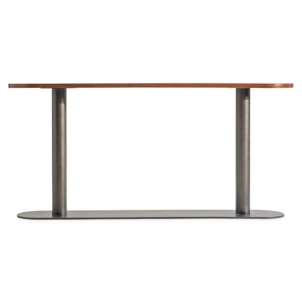 Bernhardt - Brasea Pedestal Console Table - 394914 view 3