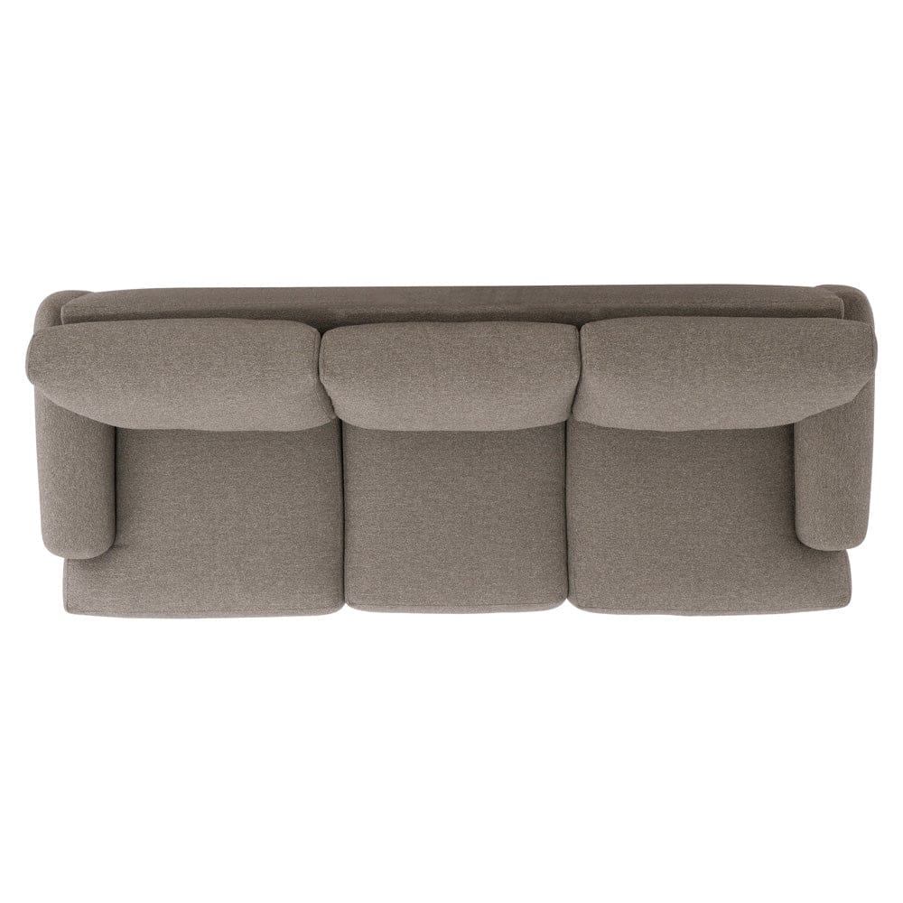 Bernhardt - Cameron Fabric Sofa in Brown - P1907A view 5
