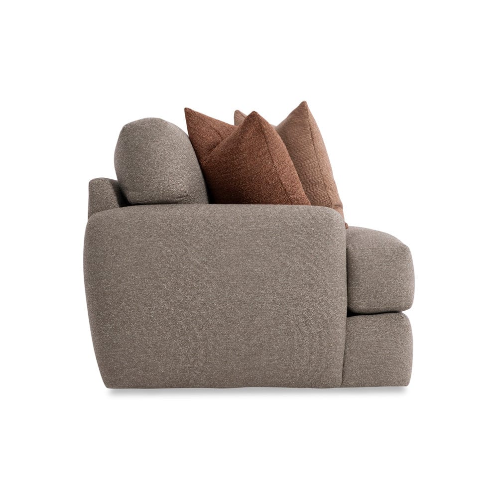 Bernhardt - Cameron Fabric Sofa in Brown - P1907A view 6