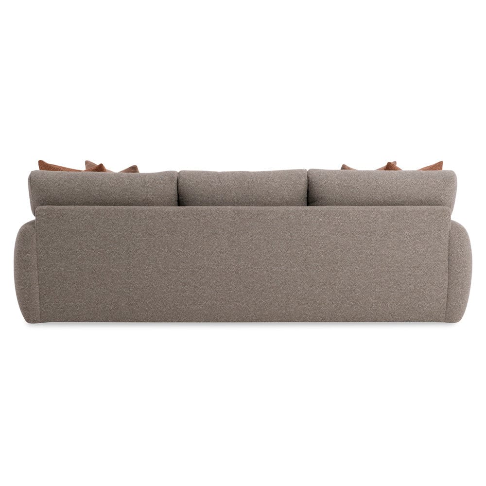 Bernhardt - Cameron Fabric Sofa in Brown - P1907A view 7
