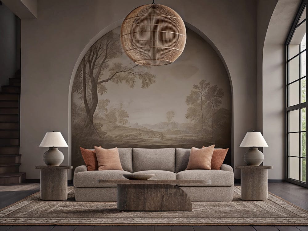Bernhardt - Cameron Fabric Sofa in Brown - P1907A view 10