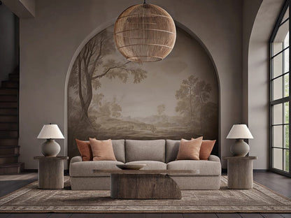 Bernhardt - Cameron Fabric Sofa in Brown - P1907A view 10