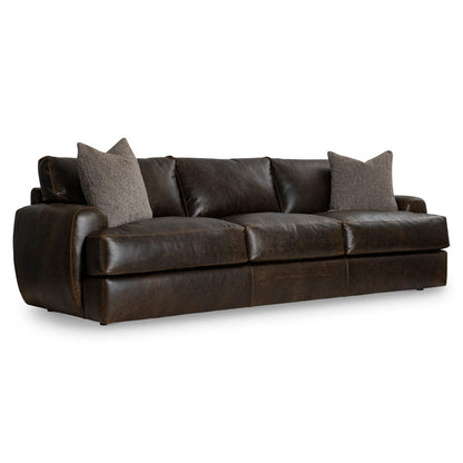 Bernhardt - Cameron Leather Sofa in Brown - 1907LO view 1