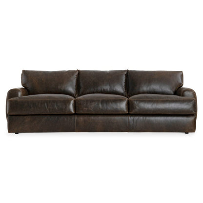 Bernhardt - Cameron Leather Sofa in Brown - 1907LO view 7