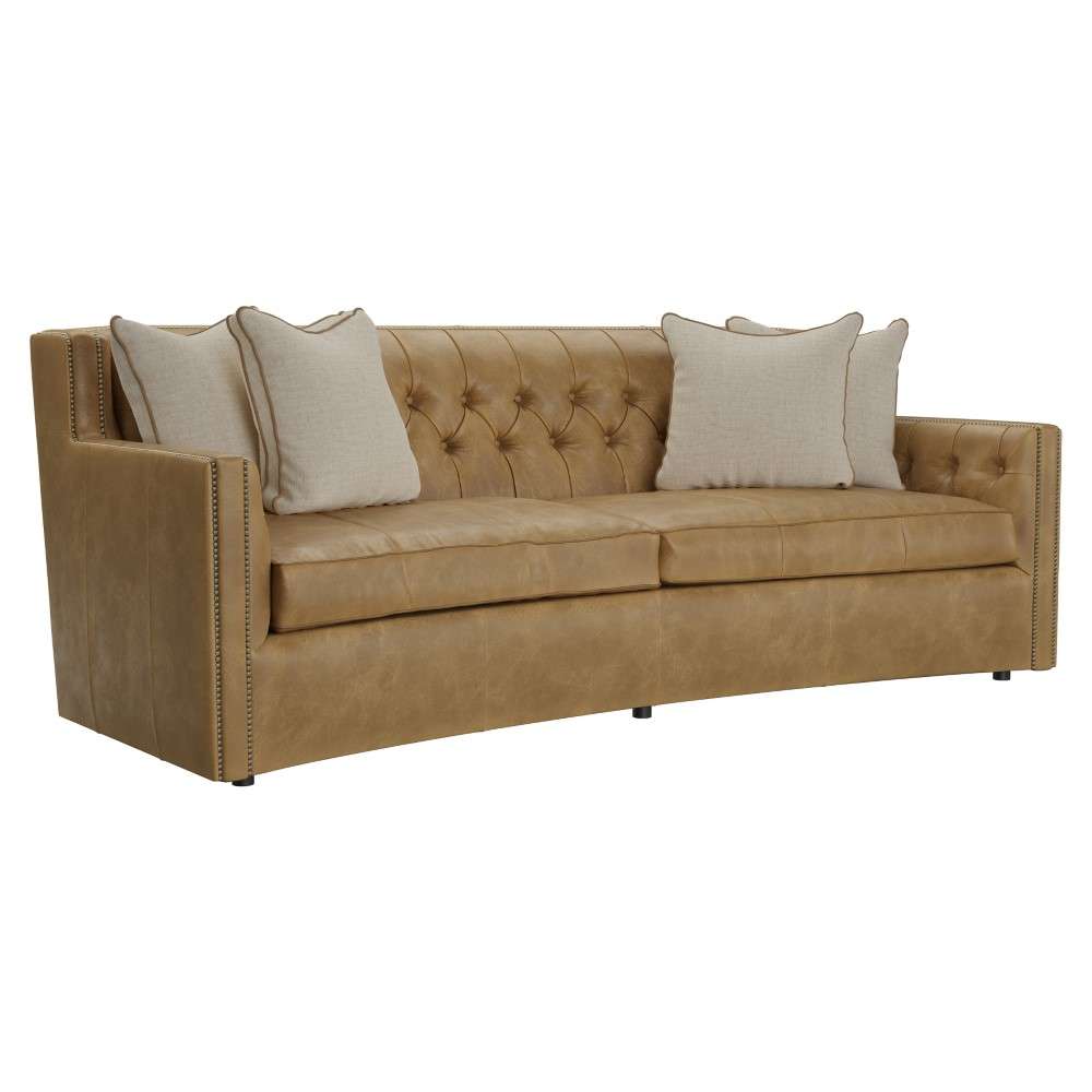Bernhardt - Candace Leather Sofa - 7277LFO veiw 1
