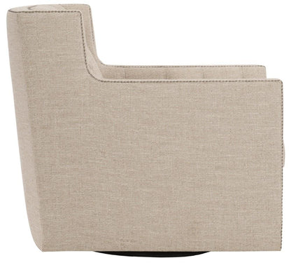 Bernhardt - Candace Swivel Chair in Light Gray - B7272SC veiw 3