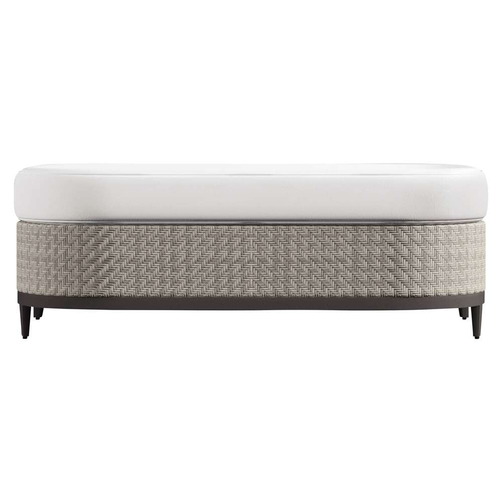 Bernhardt - Captiva Outdoor Ottoman - OP1100C veiw 1