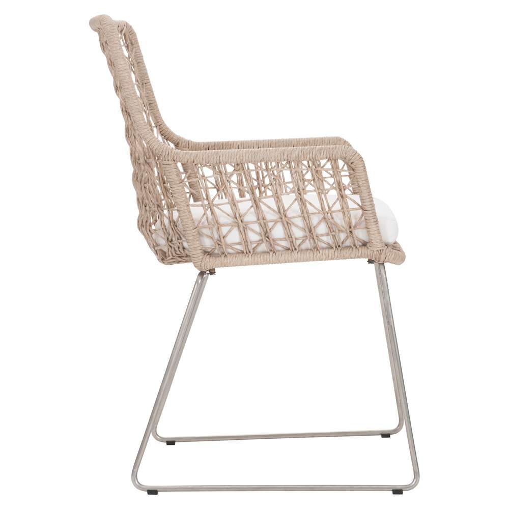 Bernhardt - Carmel Outdoor Arm Chair with Seat Pad - Quick Ship - K1951 veiw 2