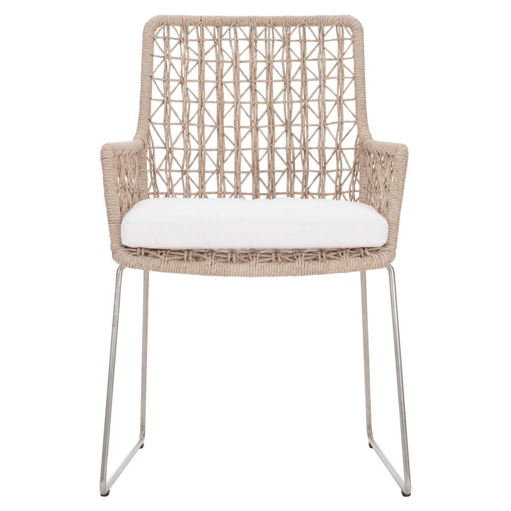 Bernhardt - Carmel Outdoor Arm Chair with Seat Pad - Quick Ship - K1951 veiw 3