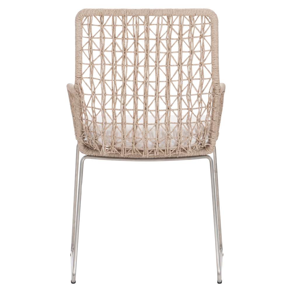 Bernhardt - Carmel Outdoor Arm Chair with Seat Pad - Quick Ship - K1951 veiw 4