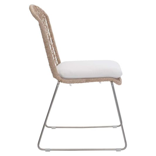 Bernhardt - Carmel Outdoor Side Chair with Seat Pad - Quick Ship - K1950 veiw 2