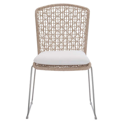 Bernhardt - Carmel Outdoor Side Chair with Seat Pad - Quick Ship - K1950 veiw 3