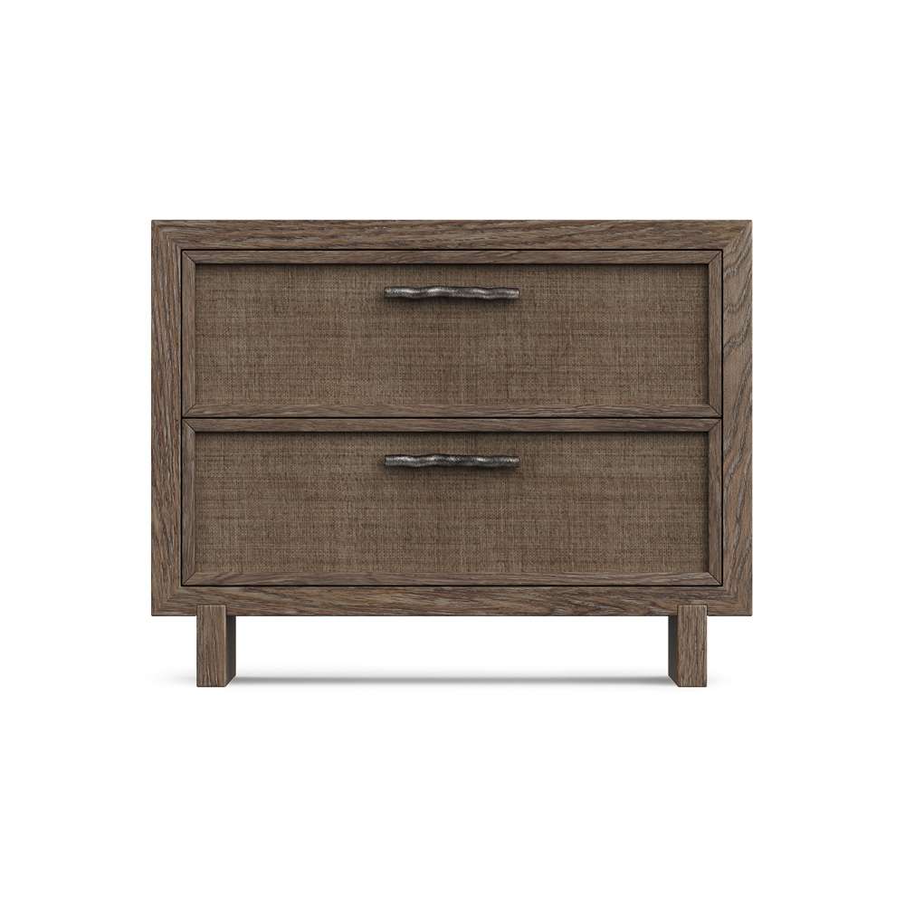 Bernhardt - Casa Paros Nightstand with Woven Drawer Fronts - 317233 veiw 3