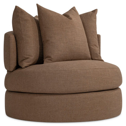 Bernhardt - Colby Fabric Swivel Chair in Brown - P3113SA view 1