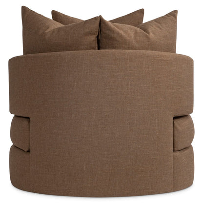 Bernhardt - Colby Fabric Swivel Chair in Brown - P3113SA view 4