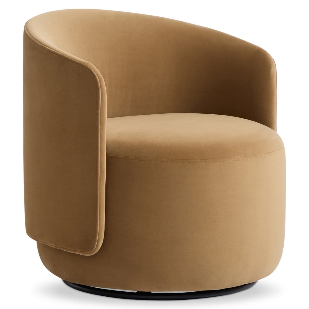 Bernhardt - Crosby Fabric Swivel Chair, Tan - L123SCO view 1