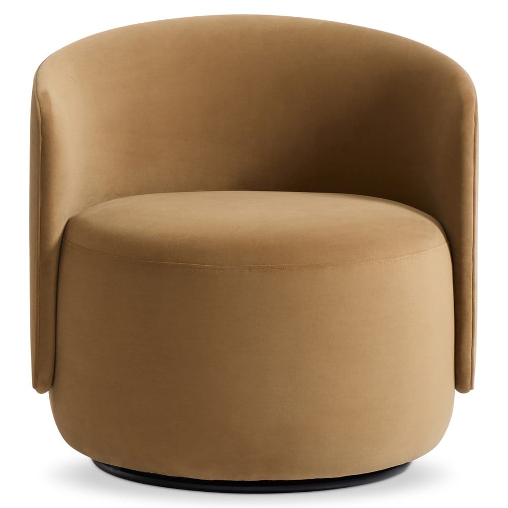 Bernhardt - Crosby Fabric Swivel Chair, Tan - L123SCO view 2