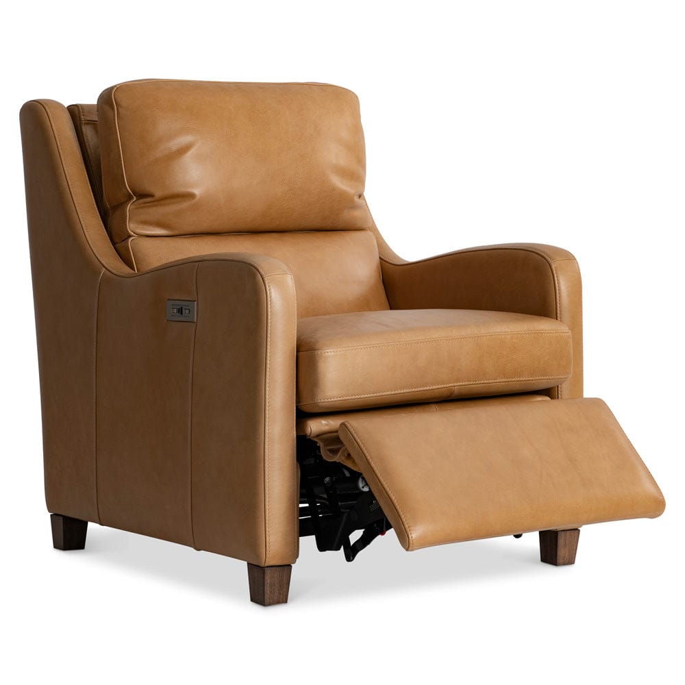 Bernhardt - Dillon Leather Recliner in Beige - 301RLO view 2