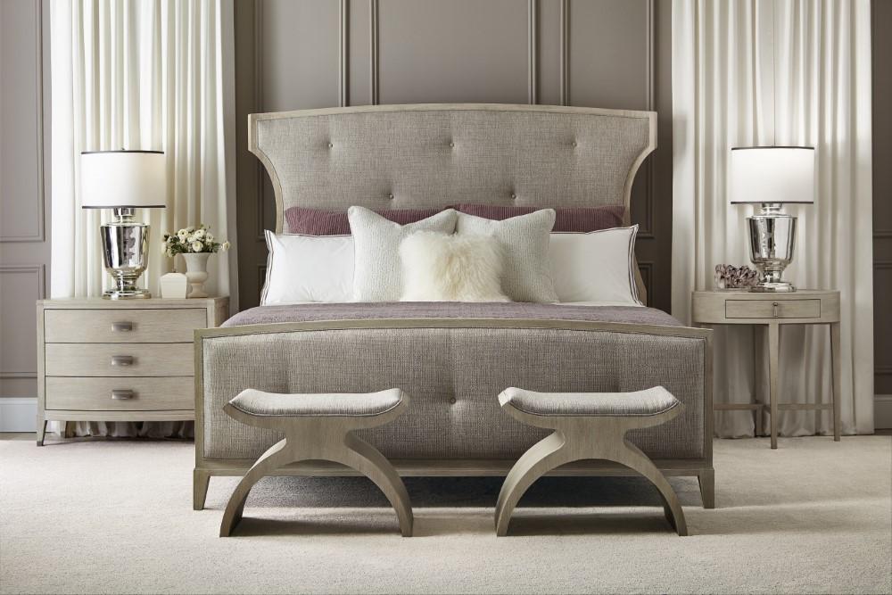 Bernhardt - East Hampton Upholstered King Bed - K1238 veiw 4