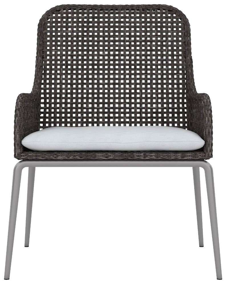 Bernhardt - Exteriors Antilles Wicker Arm Chair - X0161WX veiw 3