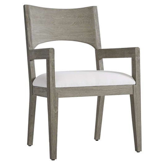 Bernhardt - Exteriors Calais Arm Chair - Weathered Teak - X04542X veiw 1