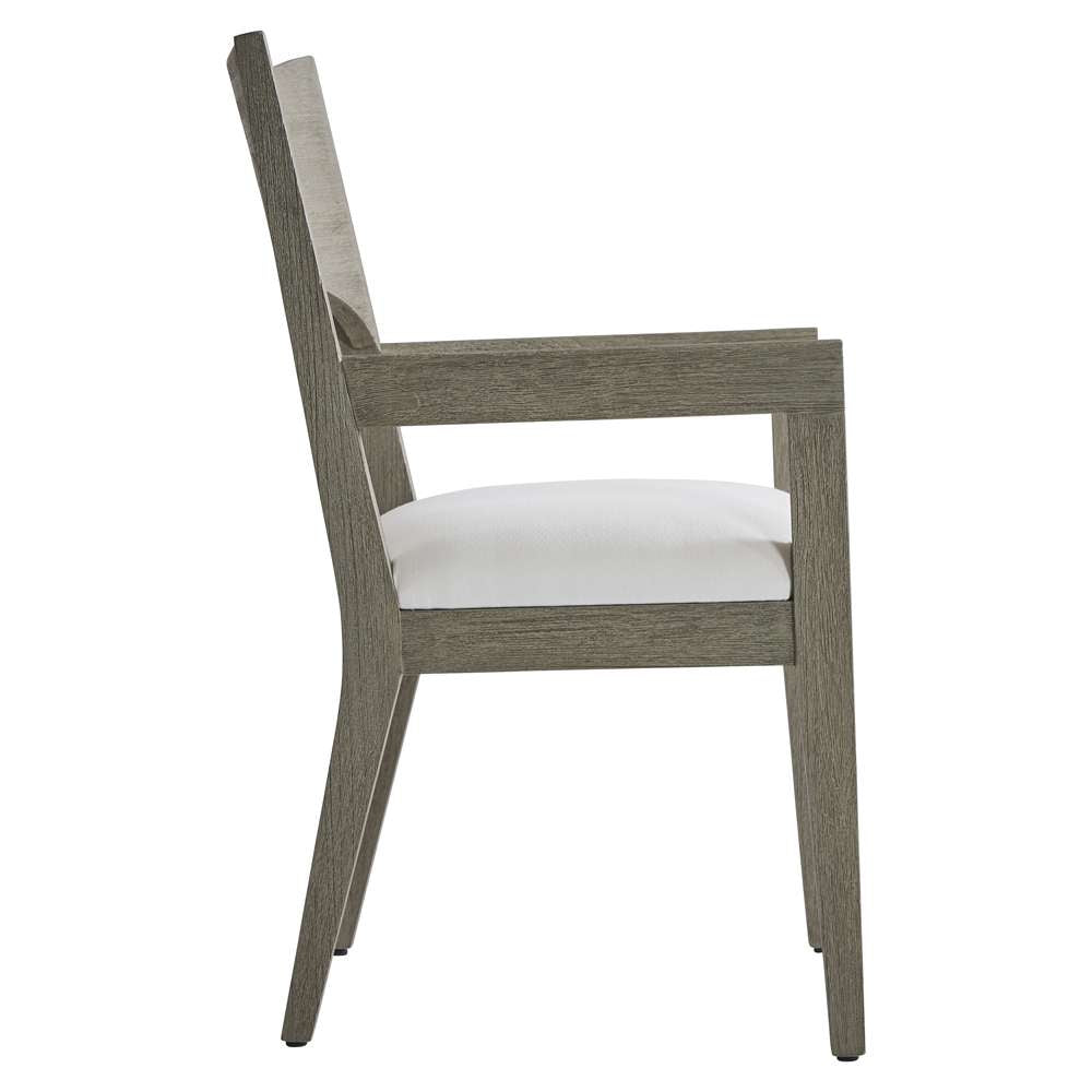 Bernhardt - Exteriors Calais Arm Chair - Weathered Teak - X04542X veiw 2