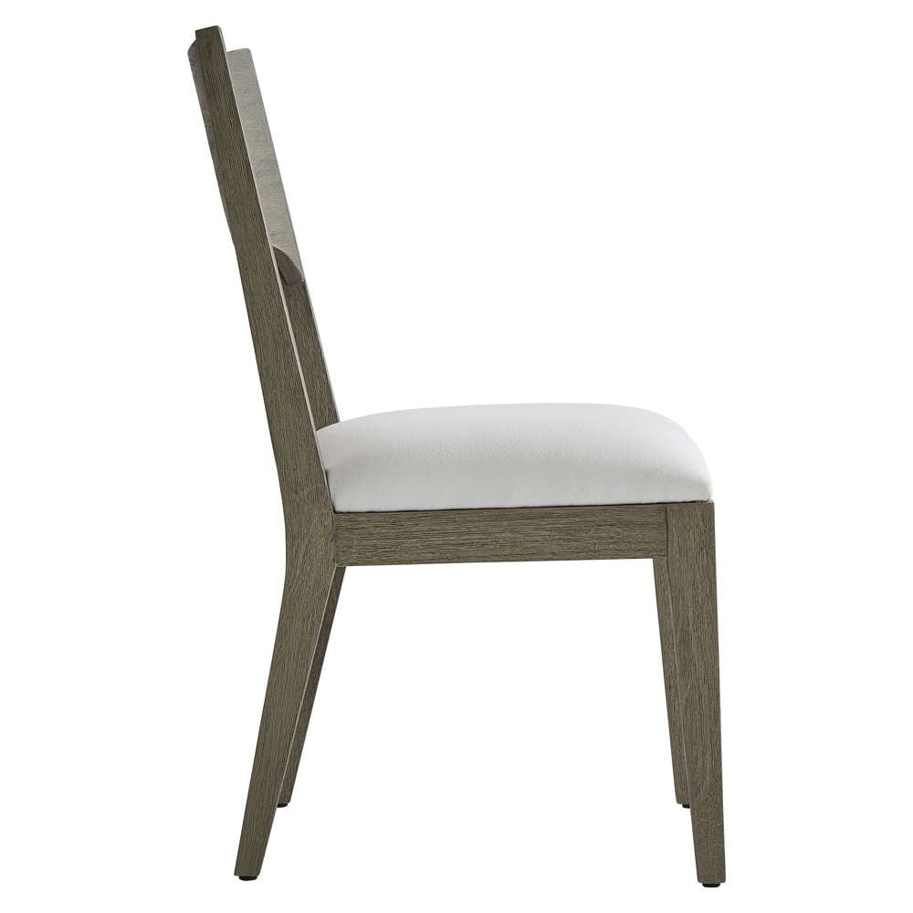 Bernhardt - Exteriors Calais Side Chair - Weathered Teak - X04541X veiw 2