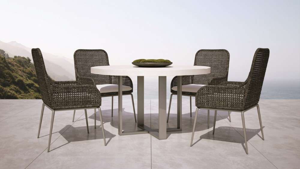 Bernhardt -  Exteriors Del Mar Round Dining Table - K1402 veiw 3