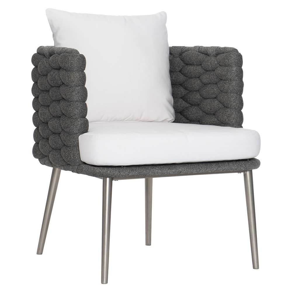 Bernhardt - Exteriors Santa Cruz Arm Chair - Cadet Gray; Silver Mist - X02549X veiw 1
