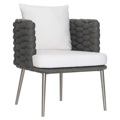 Bernhardt - Exteriors Santa Cruz Arm Chair - Cadet Gray; Silver Mist - X02549X veiw 1