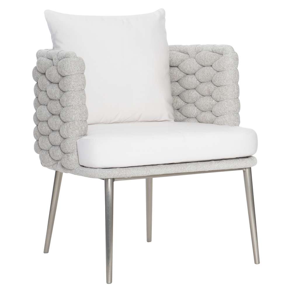 Bernhardt - Exteriors Santa Cruz Arm Chair - Nordic Gray; Silver Mist - X02545X veiw 1