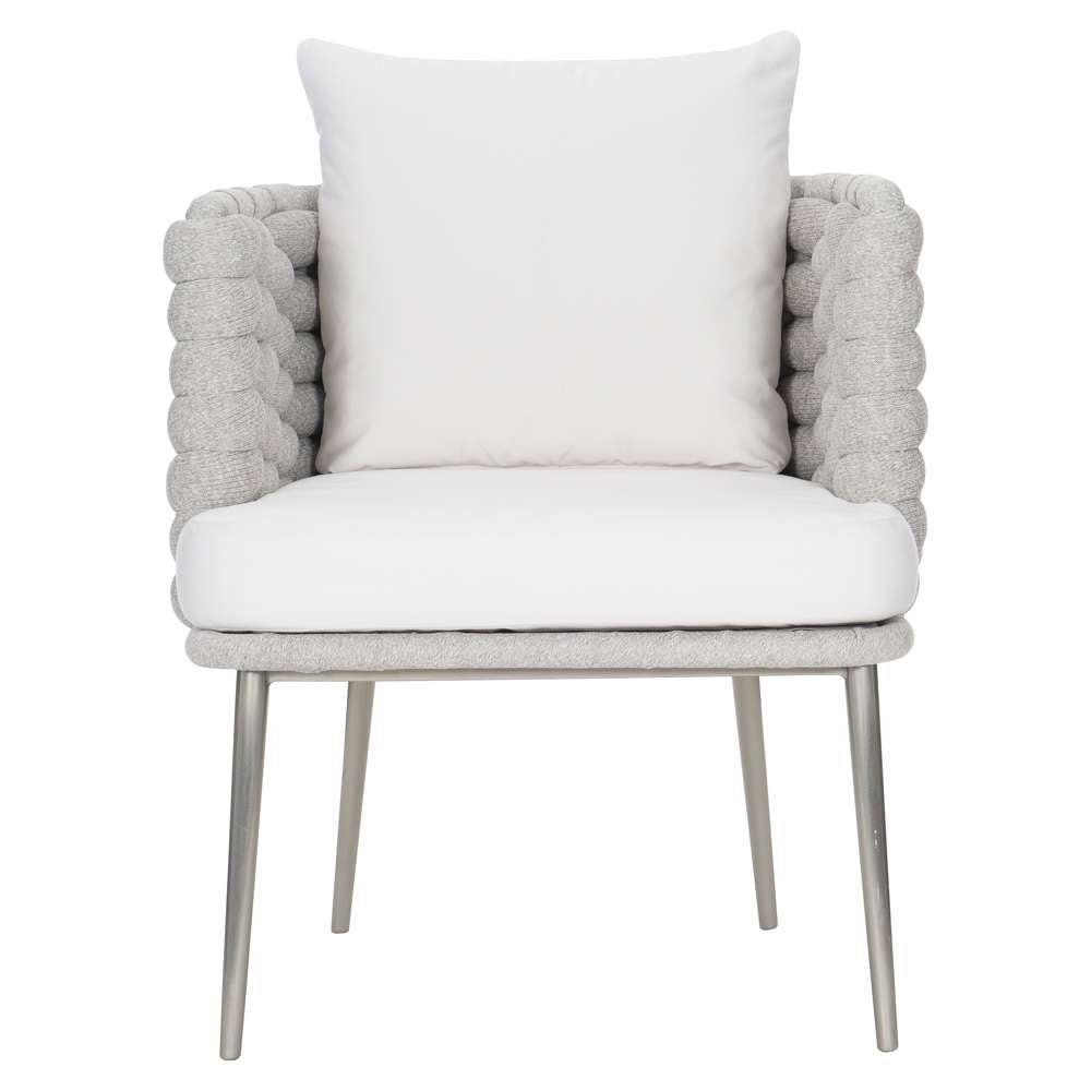 Bernhardt - Exteriors Santa Cruz Arm Chair - Nordic Gray; Silver Mist - X02545X veiw 2